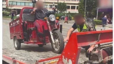 Eskişehir'de Trafiğe Kapalı Alana Giren Sürücülere Ceza