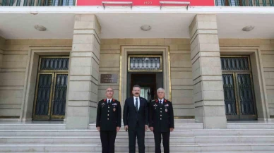 Eskişehir Valisi Hüseyin Aksoy Orgeneral Çetin'i Ağırladı