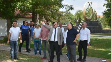 İnönü Belediyesi Anıt Park'ta Büyük Dönüşümlere İmza Atıyor