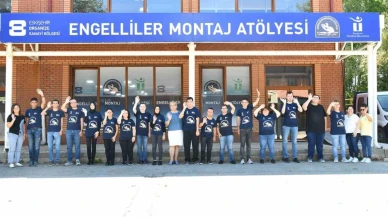 Tepebaşı Belediyesi'nden Engelliler Montaj Atölyesi