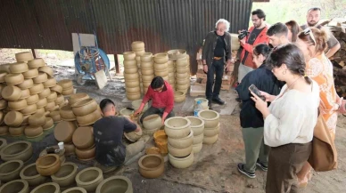 Ahşap Heykel Festivalinde Eserler Şekillenmeye Başladı