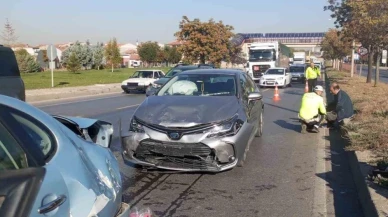 Eskişehir-Ankara Karayolunda Zincirleme Kaza: 1 Yaralı