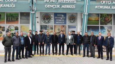 İnönü’de Muhtarlar Toplantısı Yapıldı