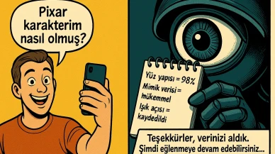 Tebrikler Pixar Karakteri Oldunuz!