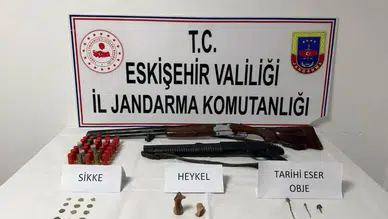Alpu’da tarihi eser operasyonu: 1 şüpheli tutuklandı