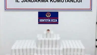 Manisa'da büyük uyuşturucu operasyonu: 42 binin üzerinde sentetik hap yakalandı