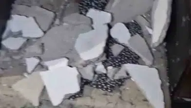Kayseri'de evinde tavan çöken 75 yaşındaki kadın ağır yaralandı
