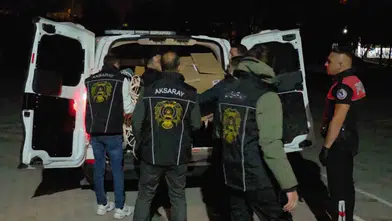Aksaray'da tır ve inşaatları hedef alan hırsızlık şüphelisi kıskıvrak yakalandı