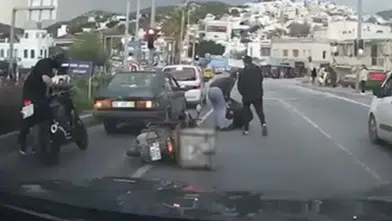 Bodrum'da kuryeye yol ortasında şiddet uygulayan iki kişiye 360 bin liralık ağır fatura