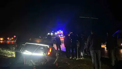 Zonguldak-Ankara yolunda otomobil takla attı: İki kişi hastaneye kaldırıldı