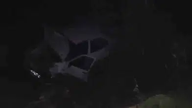Harran'da kontrolden çıkan otomobil tahliye kanalına uçtu: 3 yaralı