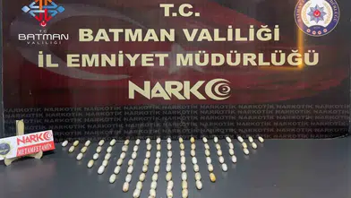Batman'da yolcu otobüsüne narkotik baskını: Midesinden 91 parça uyuşturucu çıktı