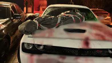 Eskişehir’de Ceset Figürlü Araç Polisi Harekete Geçirdi