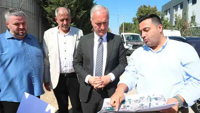Veysel Karani Caddesi'nde toz sorununa kalıcı çözüm: 15 dekarlık alan sathi kaplamayla buluştu