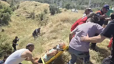 Dron ve iz takip köpekleri hayat kurtardı: Alzheimer hastası yaşlı adam dere yatağında sağ bulundu