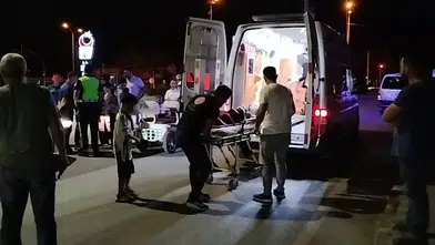 Osmancık'ta kavşak kazası: Elektrikli motosikletteki iki çocuk yaralandı