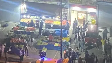 Altındağ'da manavlar arasında sopalı hesaplaşma: O anlar saniye saniye kaydedildi