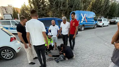 Altınşehir Mahallesi'nde motosiklet kazası: 17 yaşındaki sürücü hastanelik oldu