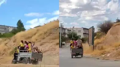 Siirt'te öğrencilerin tehlikeli okul yolu: Patpat kasasında eğitime ulaşım çabası