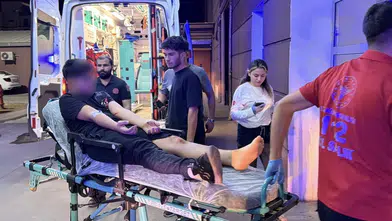 İndere yolunda motosiklet kazası: Bir kişi hastaneye kaldırıldı
