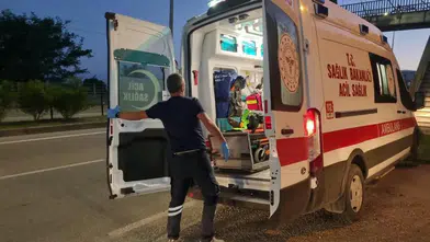 Sinop'ta üst geçitte korkutan kaza: Merdivenlerden düşen çocuk hastaneye kaldırıldı