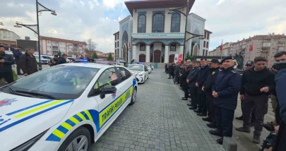 Kütahya’da güvenlik güçlerine 78 yeni araç teslim edildi