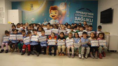 Minikler Diş Sağlığını Eğlenerek Öğrendi