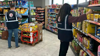 Eskişehir'de market denetimi: Yüklü miktarda ceza uygulandı