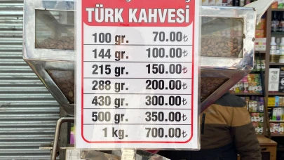 Eskişehir'de Türk Kahvesine Yeni Zam!