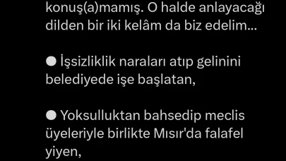 Gürhan Albayrak; "Odunpazarı Belediye Başkanı Kazım bey yine Odunpazarı'nı konuş(a)mamış"