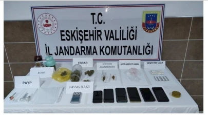 Çifteler ve Beylikova’da Uyuşturucu Operasyonu