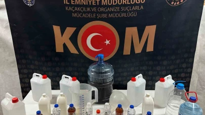 Eskişehir’de Yeni Yıl Öncesinde Sahte Alkol Operasyonu