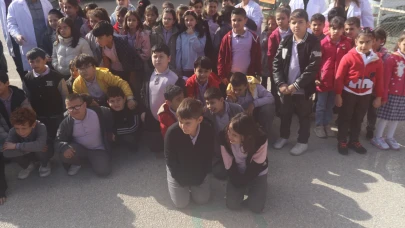 Deprem Tatbikatı ile Öğrencilere Afet Bilinci Kazandırıldı
