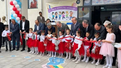 Aziz Sancar Anaokulu açıldı: 106 öğrenci eğitim hayatına başladı