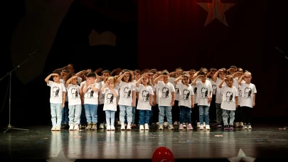 Eskişehir’de Miniklerden 29 Ekim Cumhuriyet Bayramı Coşkusu