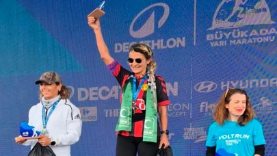 Eskişehirli Sporculardan Büyükada Yarı Maratonu’nda Çifte Gurur