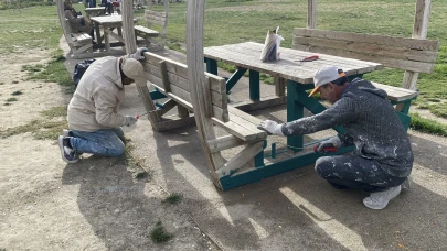 Recep Tayyip Erdoğan Millet Bahçesi’nde Bakım Çalışmaları Başladı