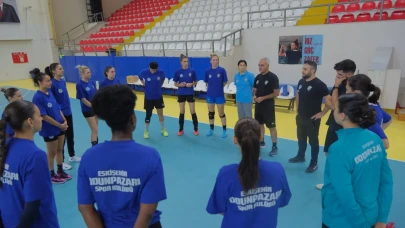 Odunpazarı Hentbol Takımı Yeni Maçına Hazır