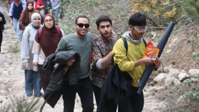 Eskişehir’de Üniversite Öğrencileriyle Doğa Yürüyüşü Düzenlendi