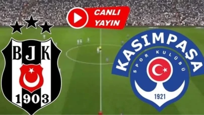 Beşiktaş Kasımpaşa canlı HD ŞİFRESİZ maç izleme link! Beşiktaş Kasımpaşa maçı hangi kanalda, nereden izlenir?