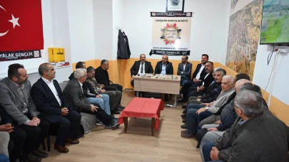 Başkan Hamamcı ve AK Parti heyeti, Dereyalaklılarla bir araya geldi