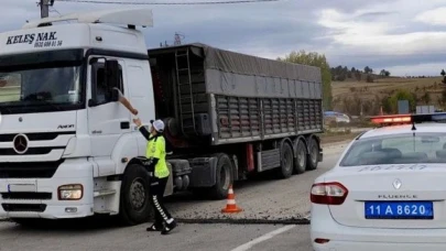 Bilecik’te düzensiz göçle mücadeleye yönelik denetimler devam ediyor