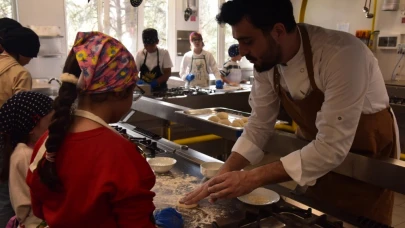 Çocuklar için “Dünya Mutfakları” etkinliği başladı