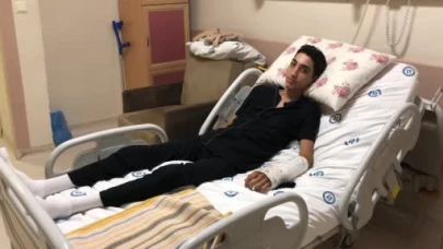 Feci kazadan mucize kurtuluş: Motosiklet kullanıcısının babası gençleri uyardı