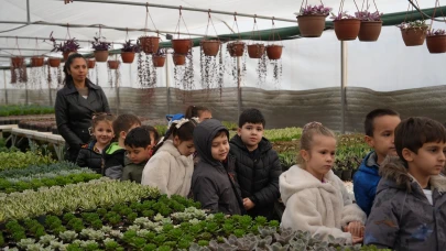 Eskişehir’de Minikler Fidanlıkta Tohum Ekimi ve Üretimi Öğrendi