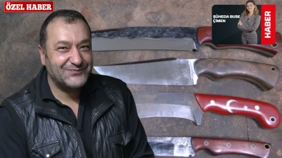 Ateşin başında şekillenen emek: Eskişehirli usta çeliğe yeniden hayat veriyor