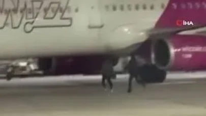 Uçağa Yetişmek İçin Camı Kırıp Piste Daldılar