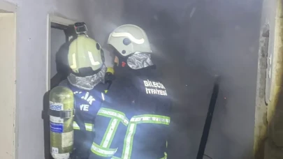 Bilecik’te Metruk Bina Yangın Meydana Geldi