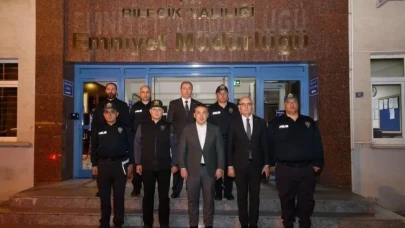 Bilecik Valisi Faik Oktay Sözer, emniyet çalışmalarını yerinde inceledi
