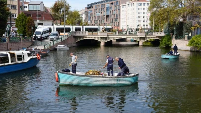 Büyükşehir’den Porsuk Çayı’nda Kimyasalsız Temizlik